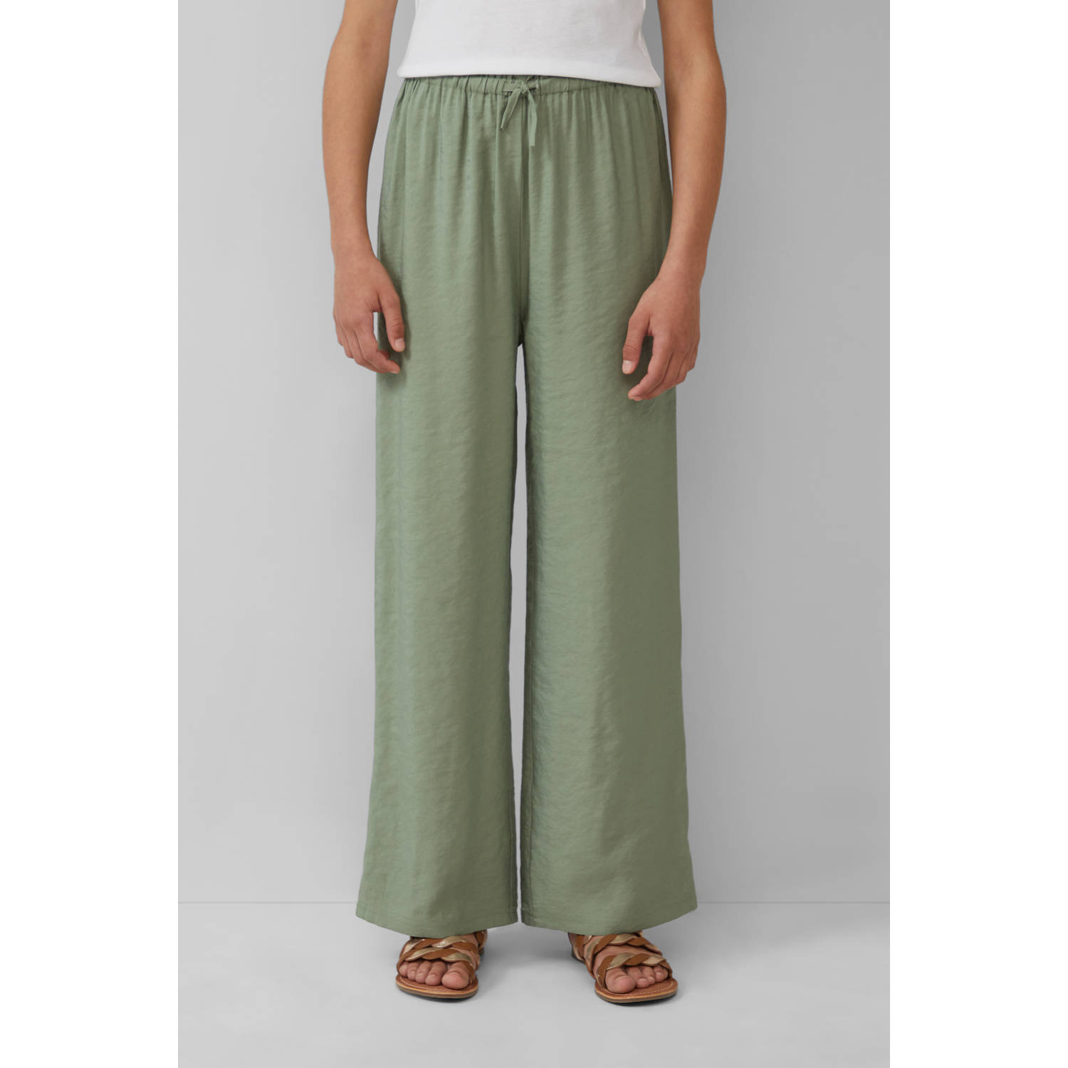 S.Oliver casual broek groen