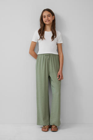 casual broek groen