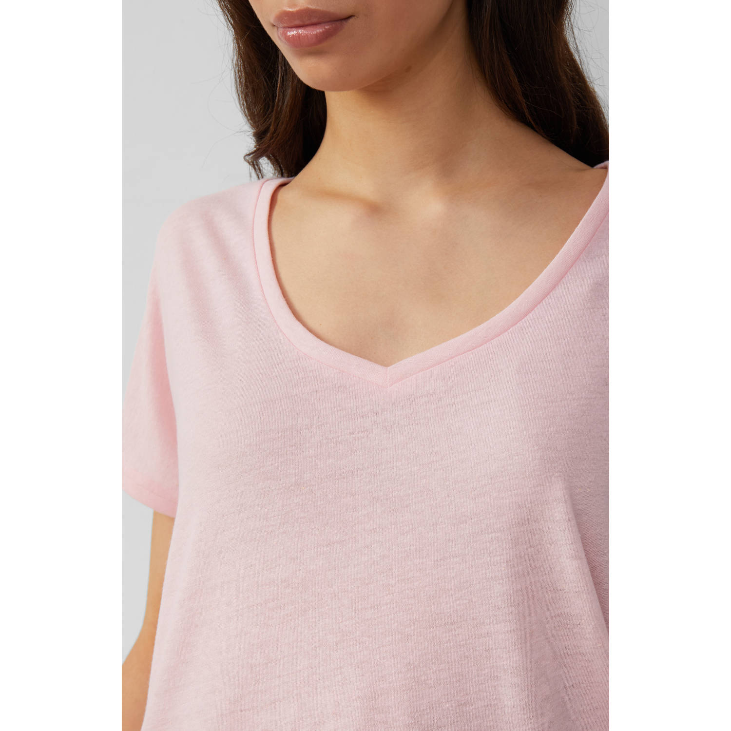 Q S by s.Oliver T-shirt lichtroze