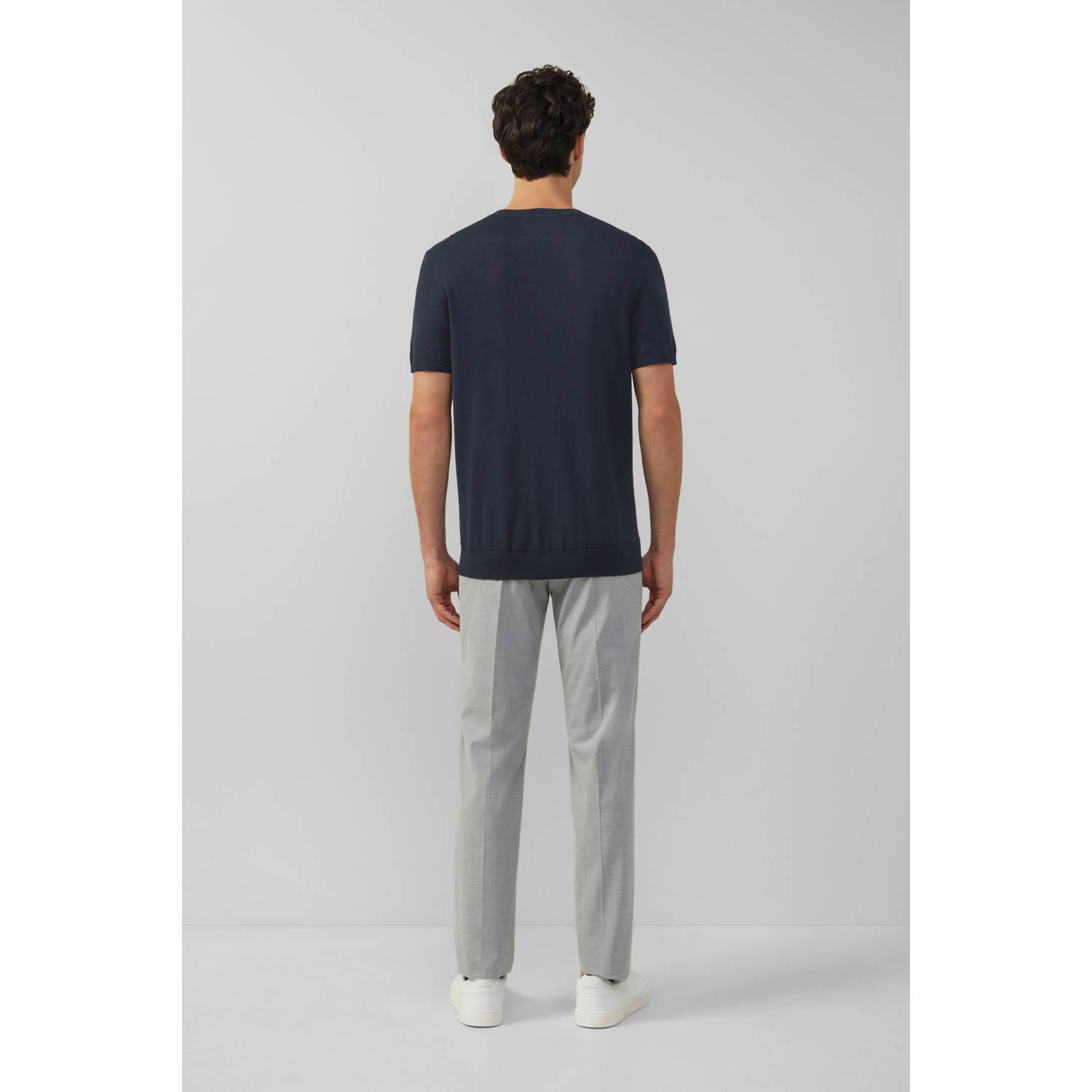 s.Oliver BLACK LABEL T-shirt gebreid donkerblauw