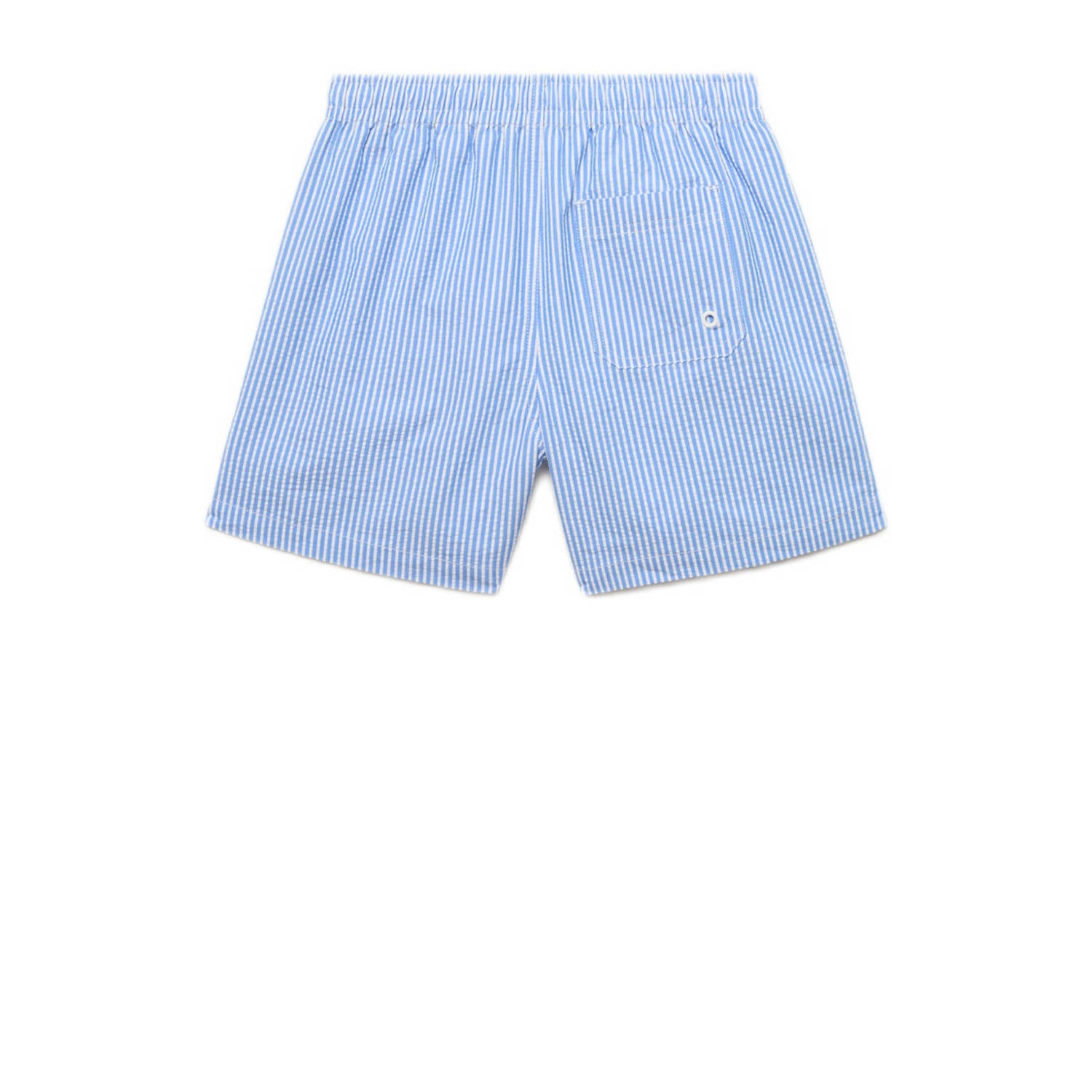 Mango Kids zwemshort blauw wit