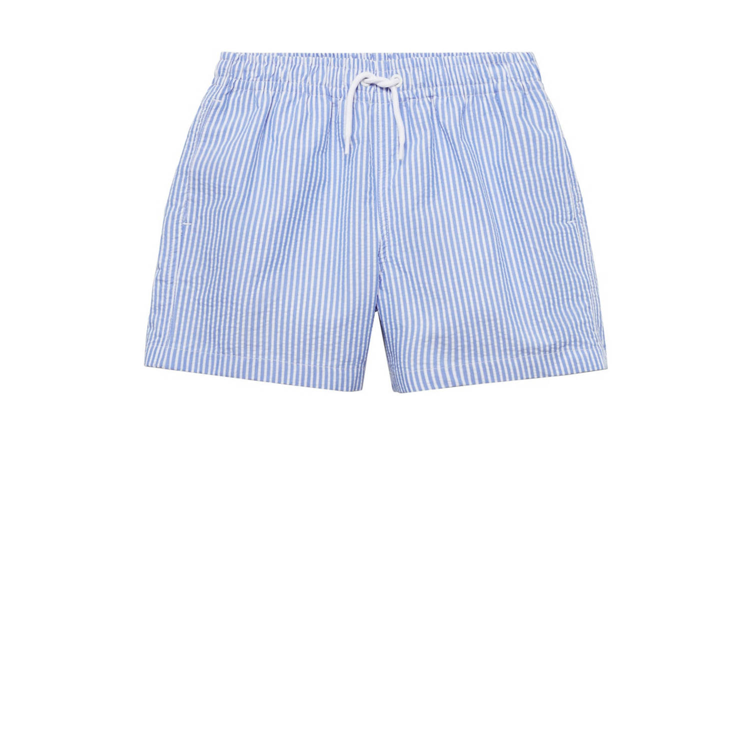 Mango Kids zwemshort blauw wit