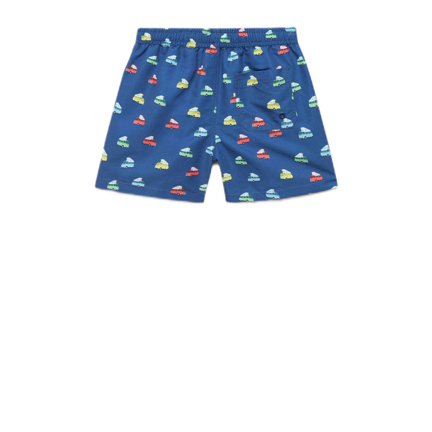 Mango Kids zwemshort blauw geel rood