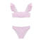Mango Kids bikini lichtroze/wit