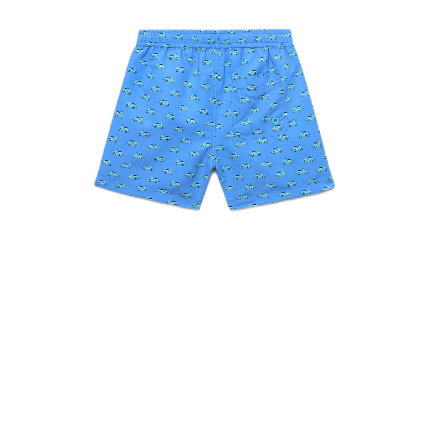Mango Kids zwemshort blauw turquoise