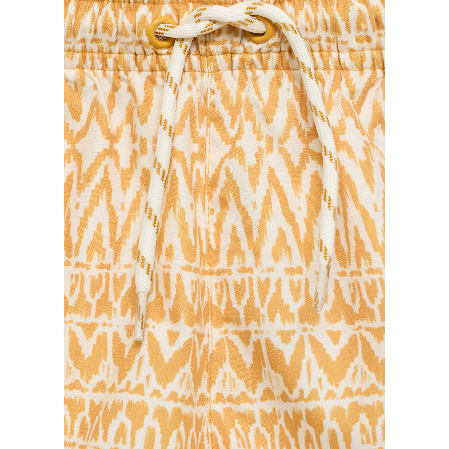 Mango Kids zwemshort geel wit