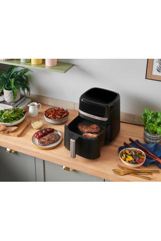 de airfryer schoonmaken