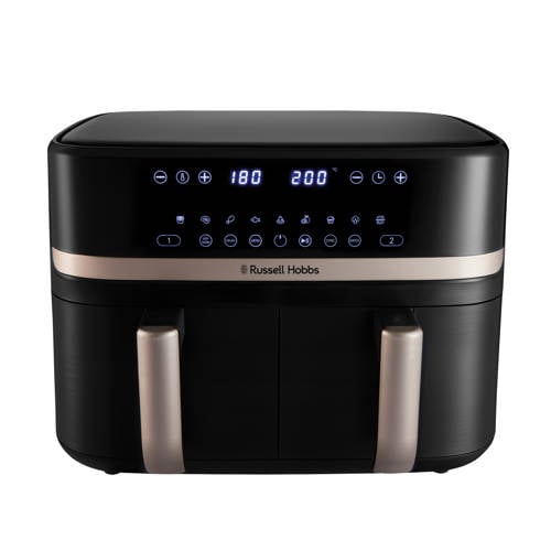 Wehkamp Russell Hobbs Satisfry 9L Dual Basket Airfryer / Heteluchtfriteuse - 27680-56 aanbieding