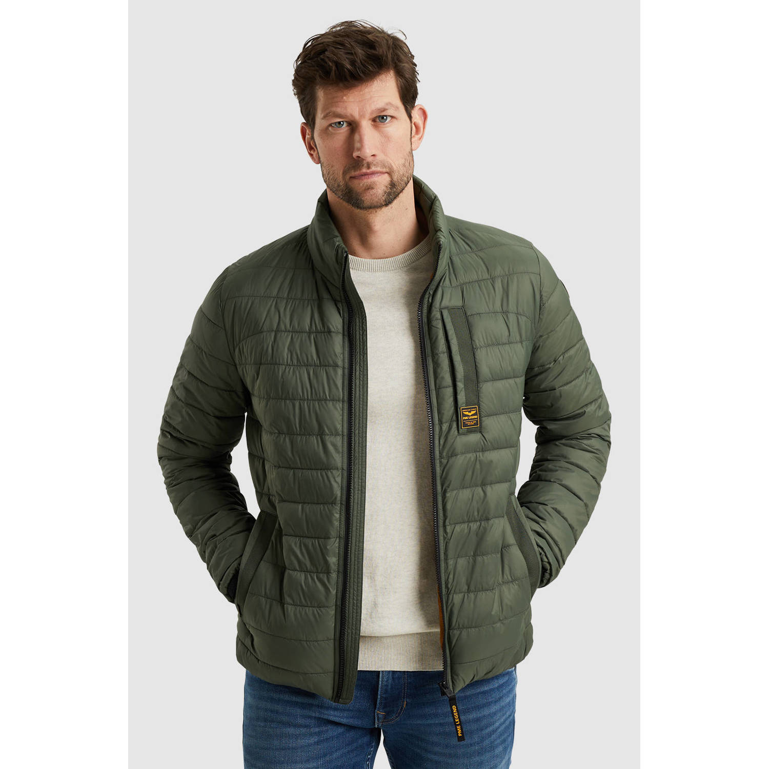 PME Legend Synthetische Korte Jas Cylon Mentor Green Heren