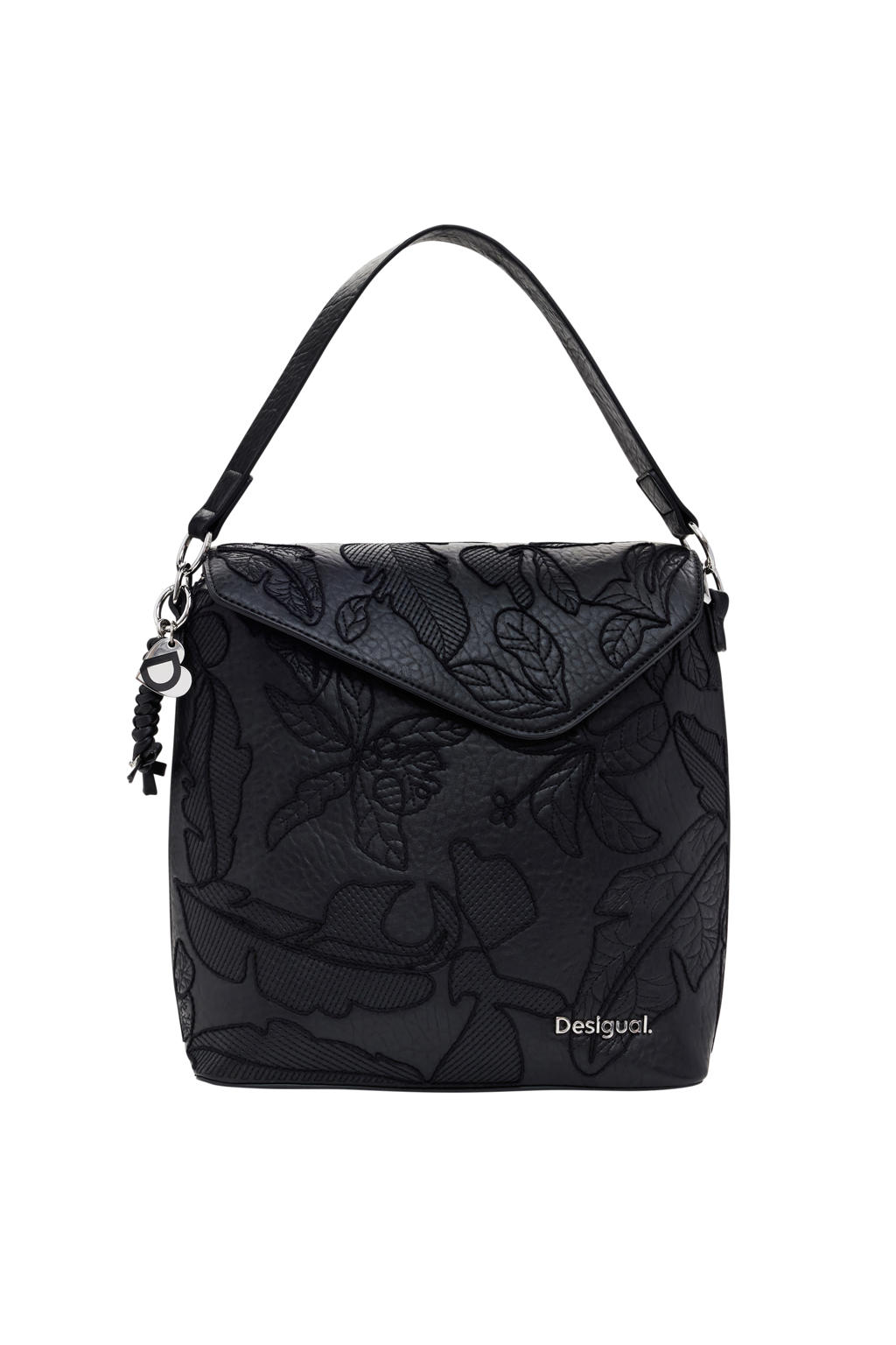 Desigual rugzak vrijetijdsrugzak Keller Hampton Backpack Black zwart Desigual rugzak vrijetijdsrugzak Keller Hampton Backpack Black zwart