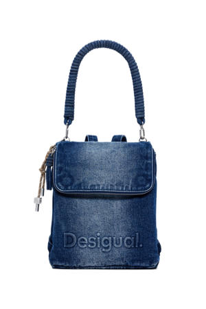  denim rugzak blauw
