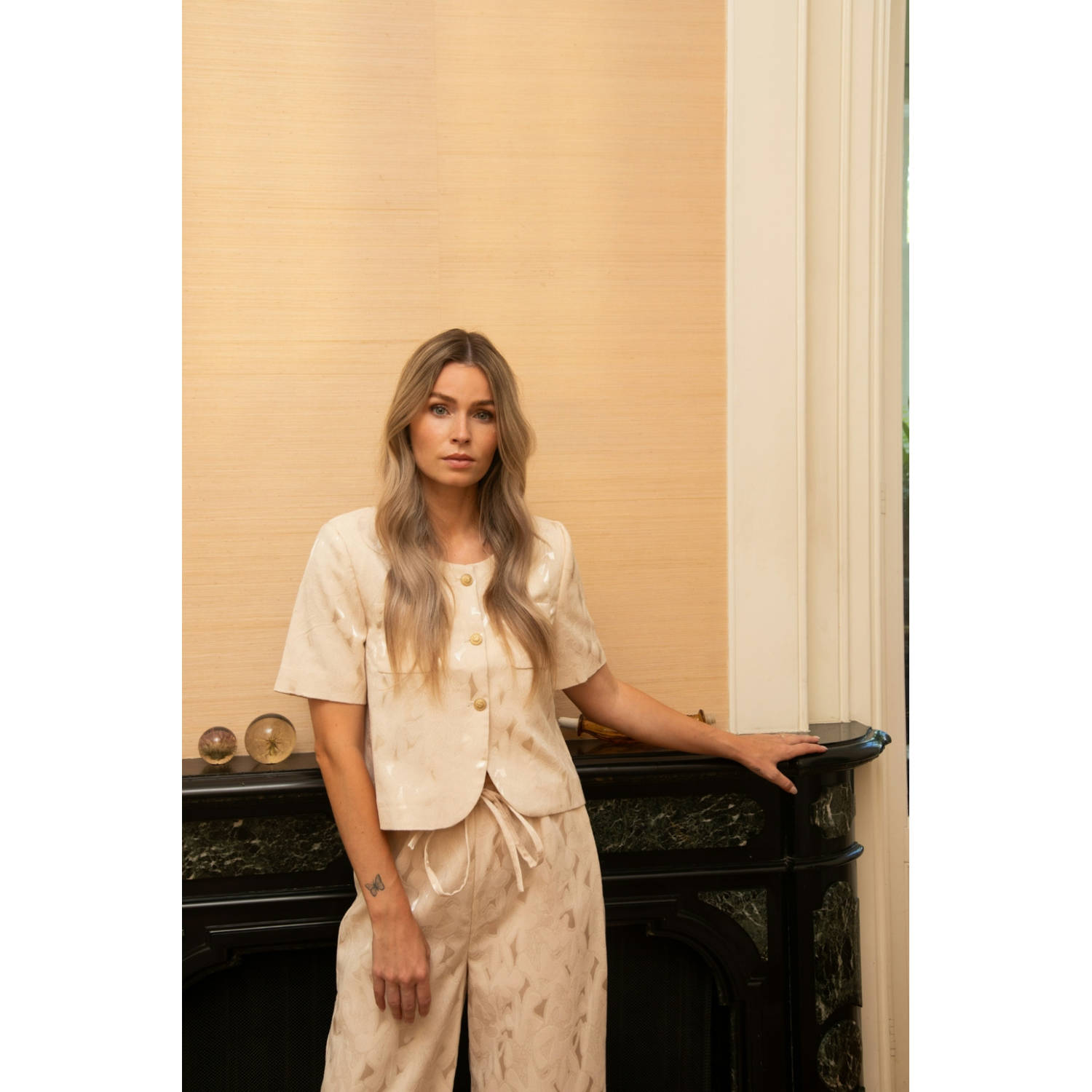 AMAYA Amsterdam blouse beige