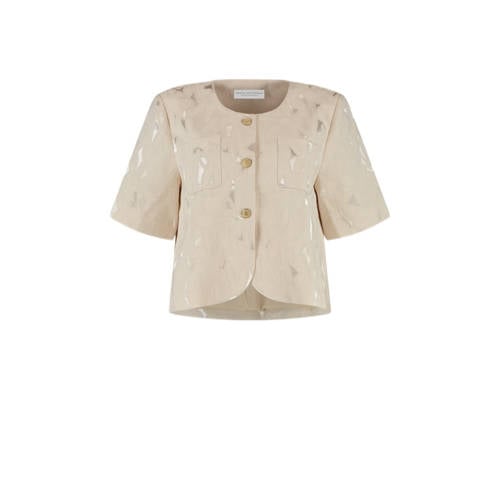 AMAYA Amsterdam blouse beige afbeelding
