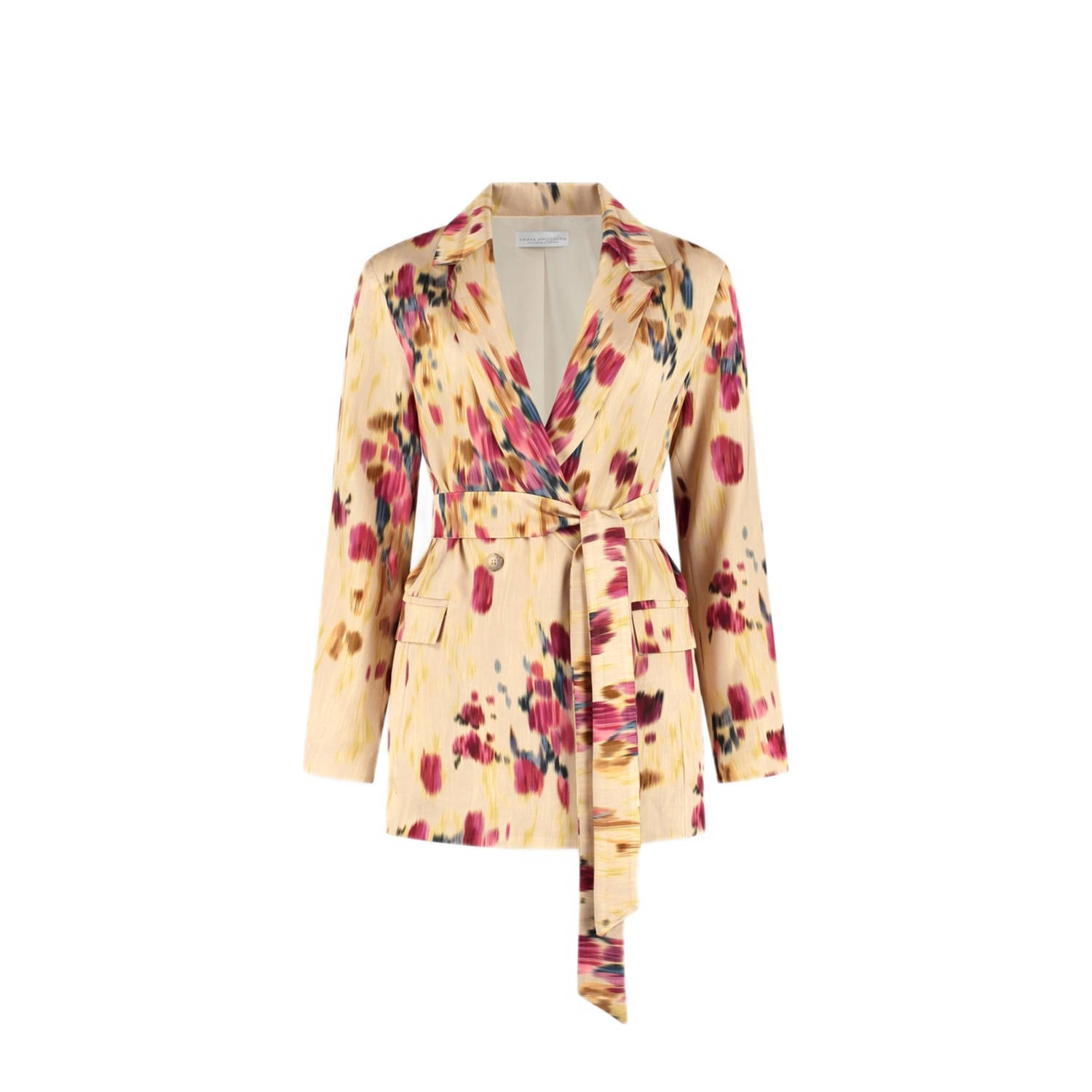 AMAYA Amsterdam getailleerde blazer geel
