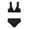 Shiwi bikini met ruches Bella zwart
