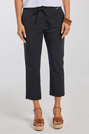 straight regular waist broek