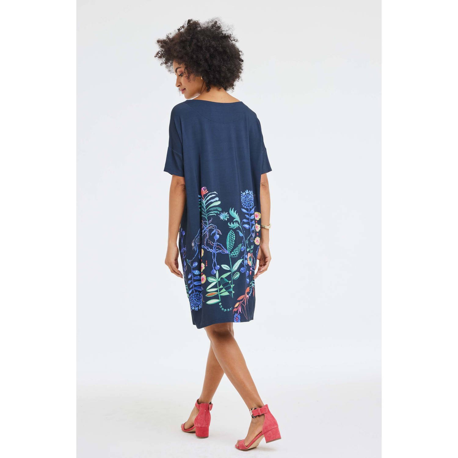 Didi t-shirtjurk donkerblauw