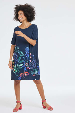 t-shirtjurk donkerblauw