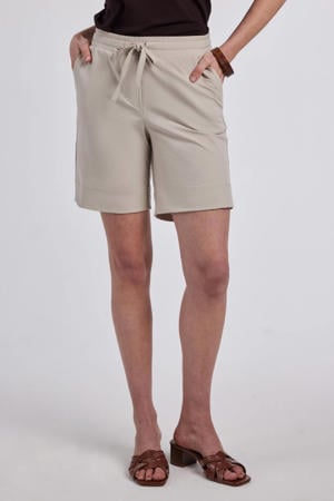 regular waist bermuda short ecru