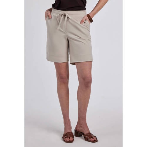 Didi regular waist bermuda short ecru afbeelding