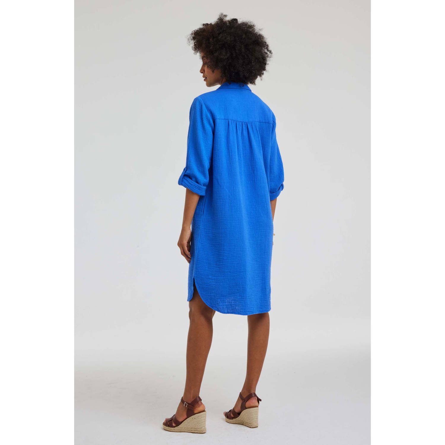 Didi jurk blauw