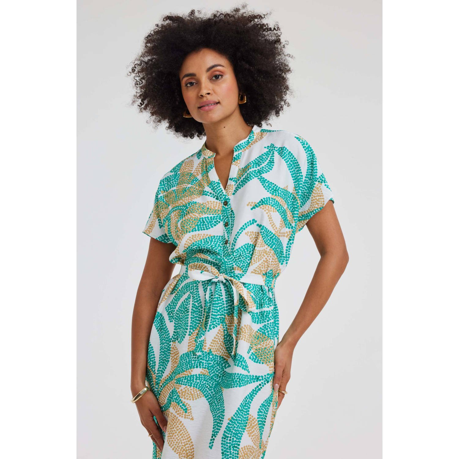 Didi zomerjurk blauw
