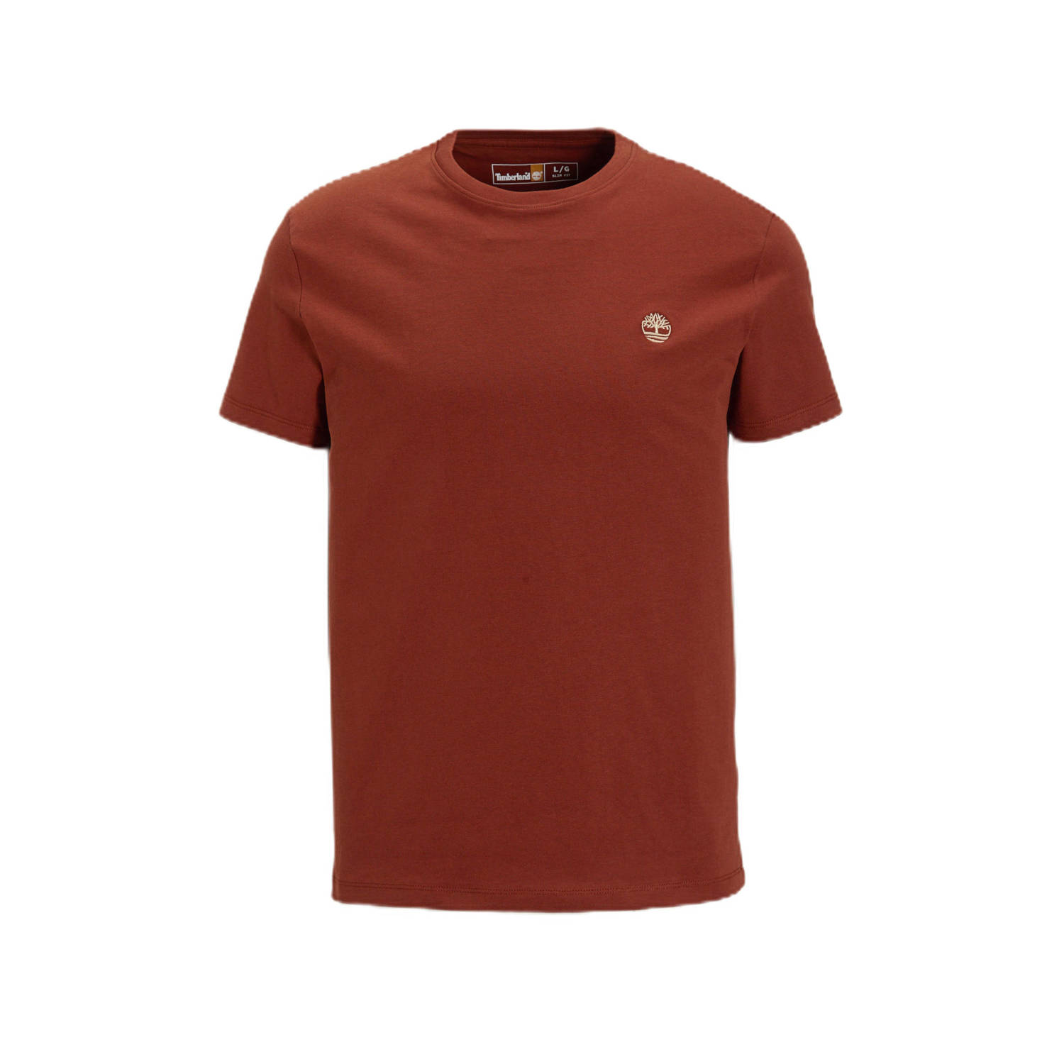 Timberland T-shirt donkerrood
