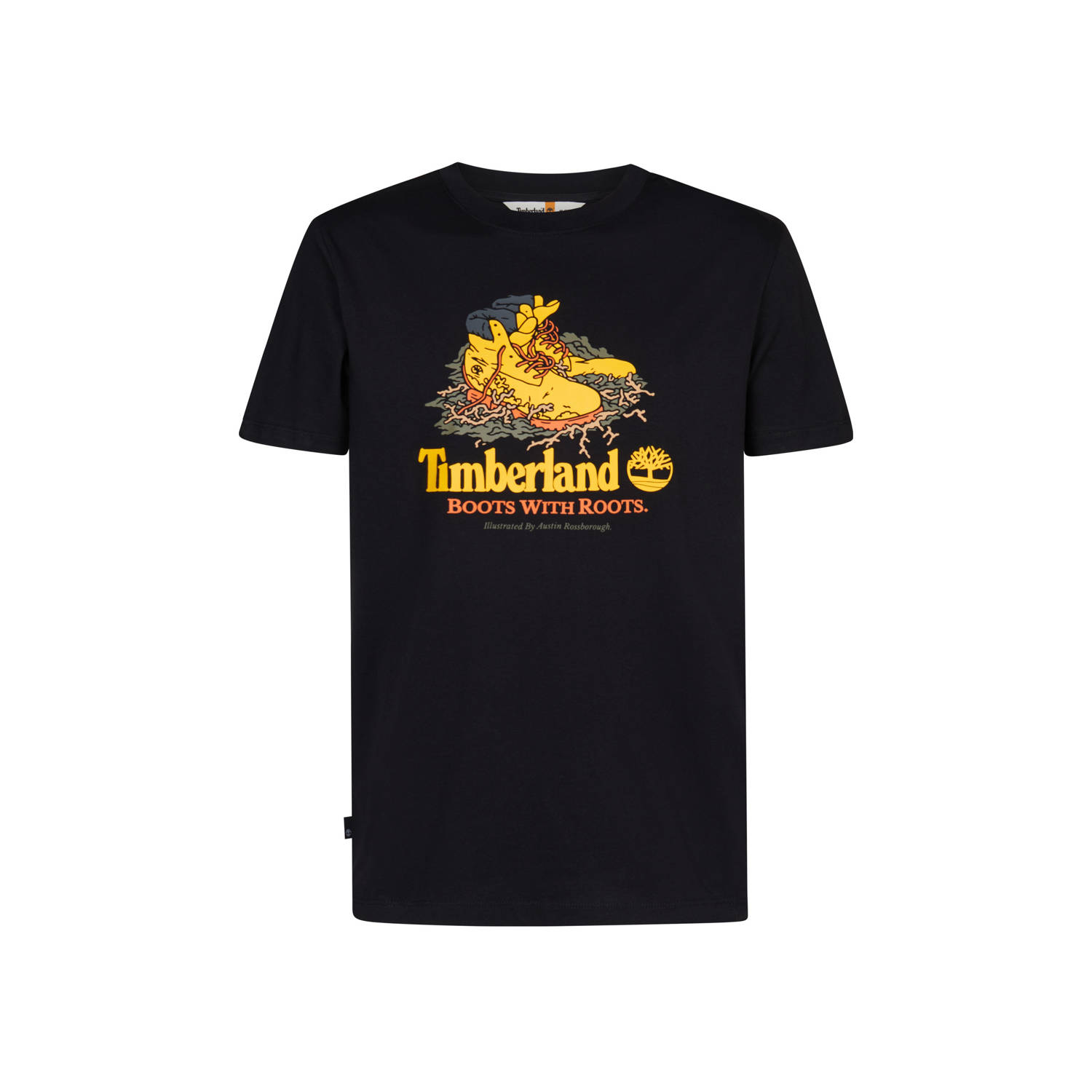 Timberland T-shirt zwart