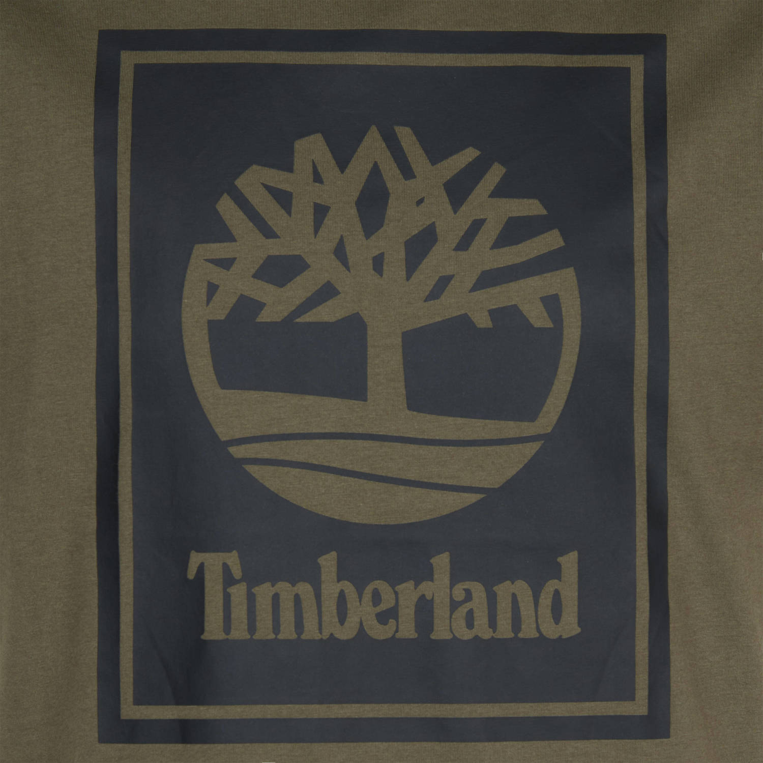 Timberland T-shirt donkergroen