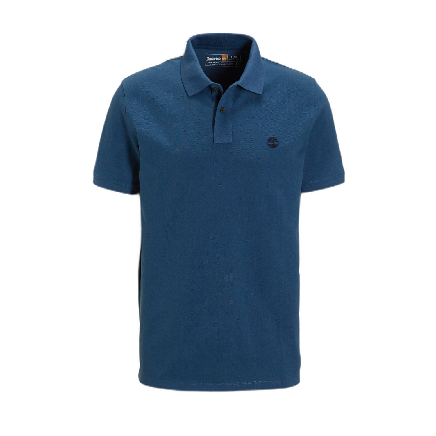 Timberland regular polo donkerblauw