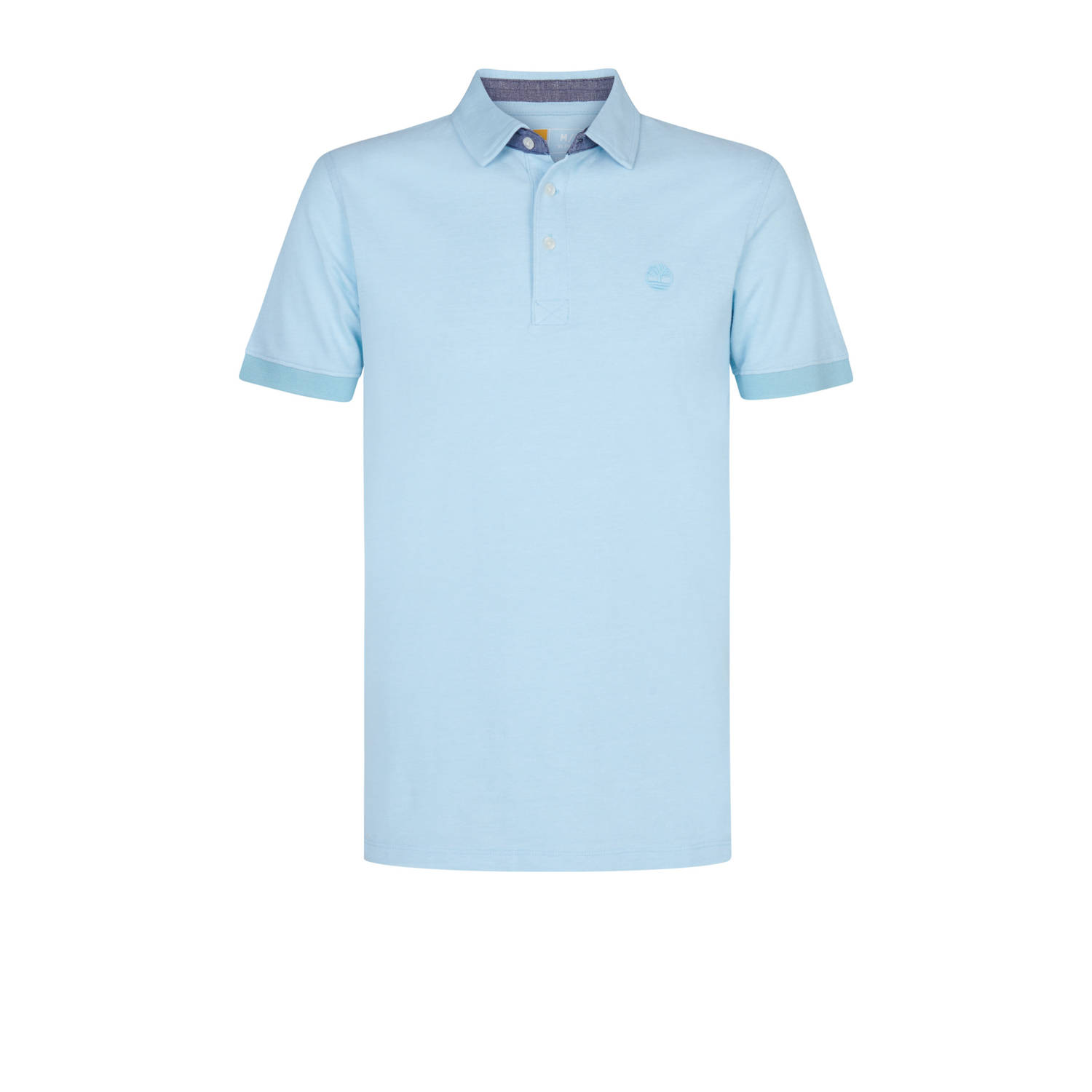 Timberland slim polo lichtblauw