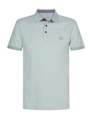 slim polo lichtgroen