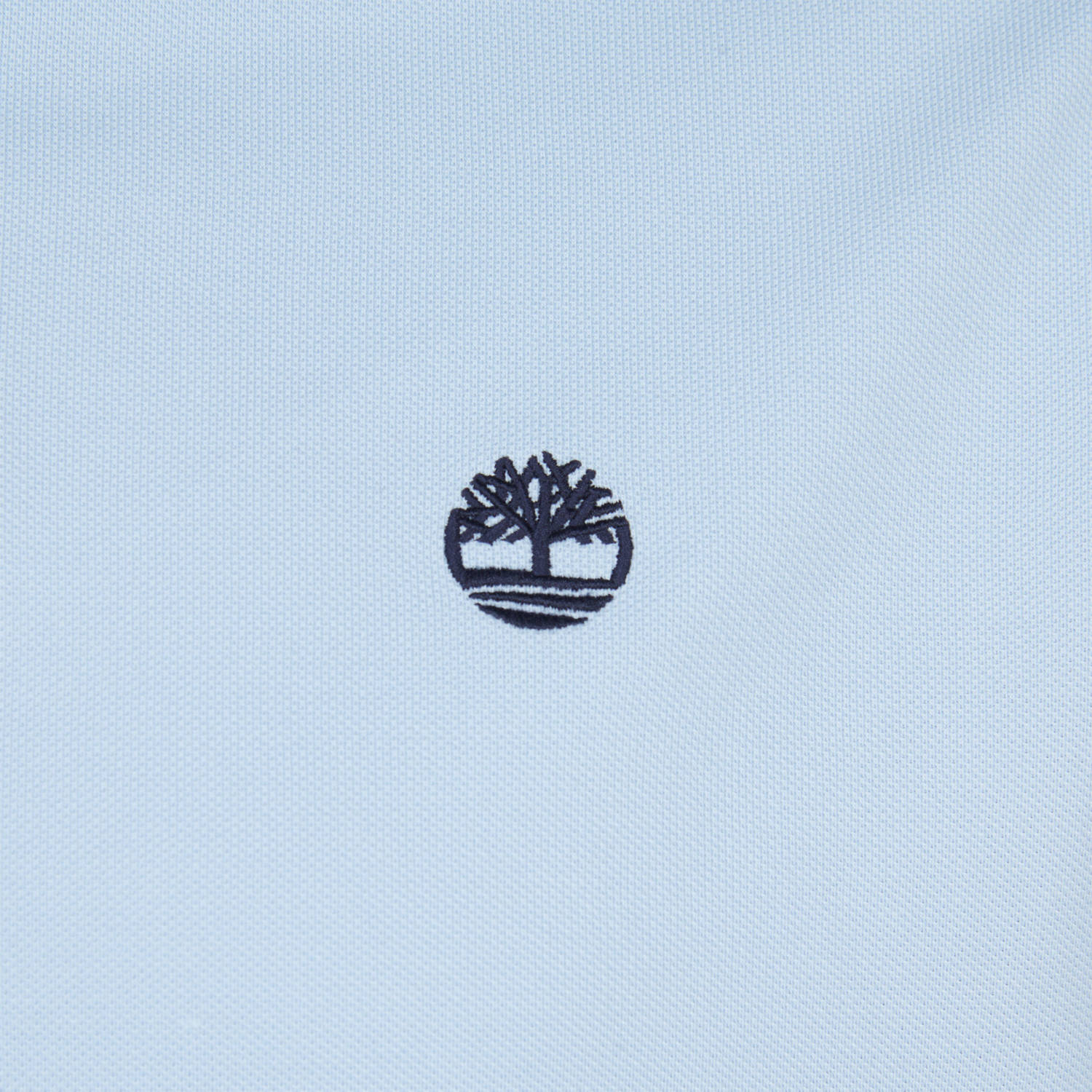 Timberland regular polo lichtblauw