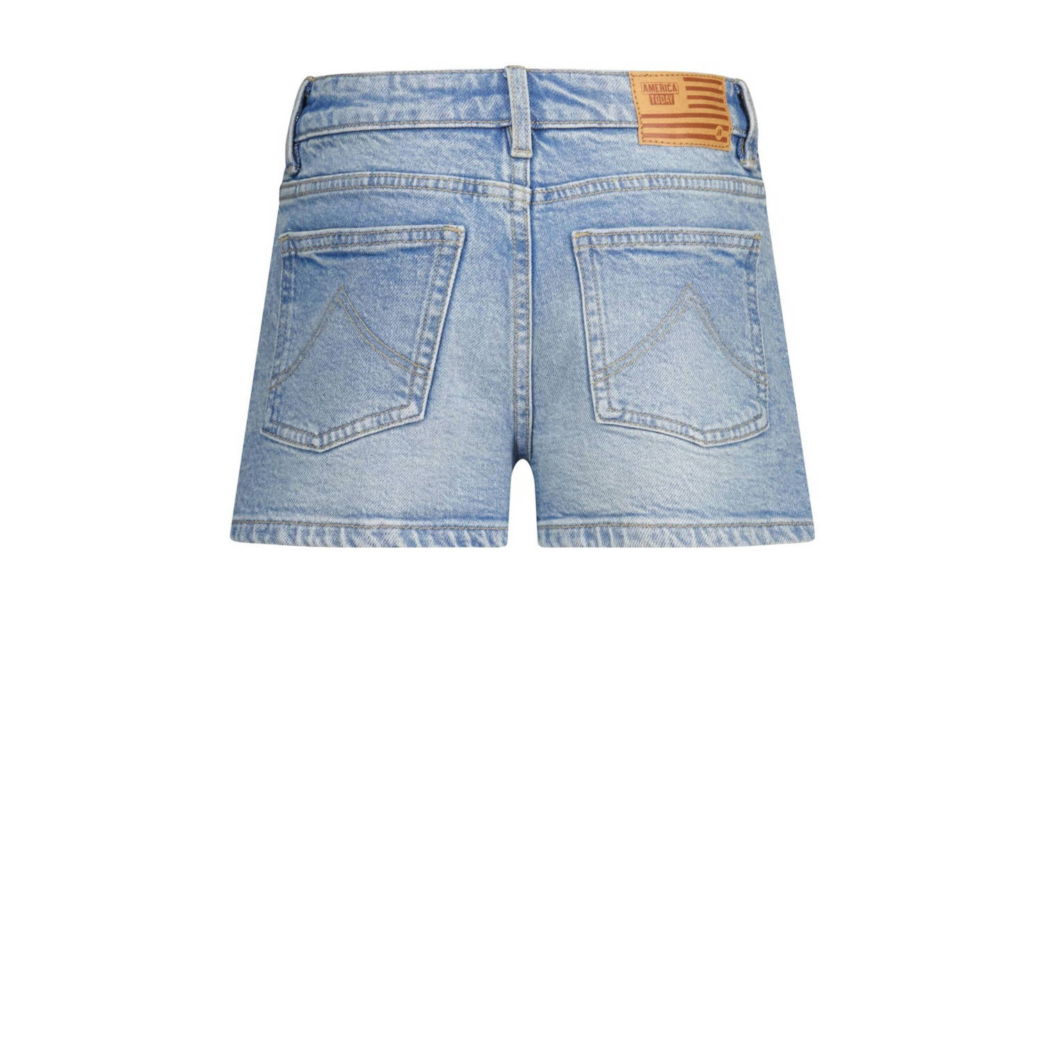America Today denim short light blue denim