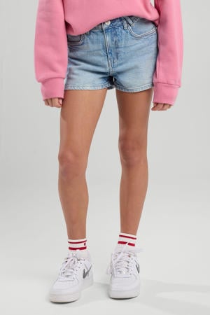 denim short light blue denim