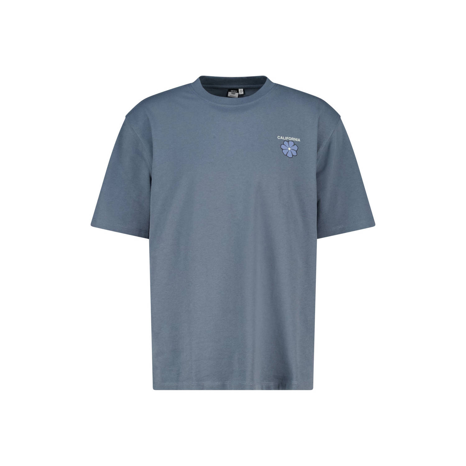 America Today T-shirt blauw