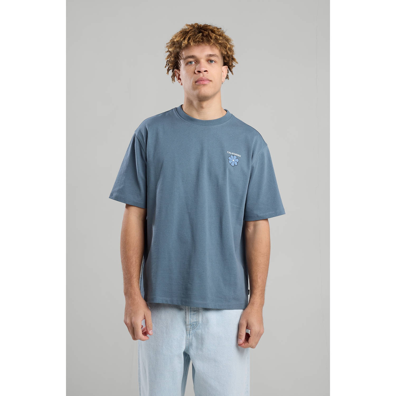 America Today T-shirt blauw