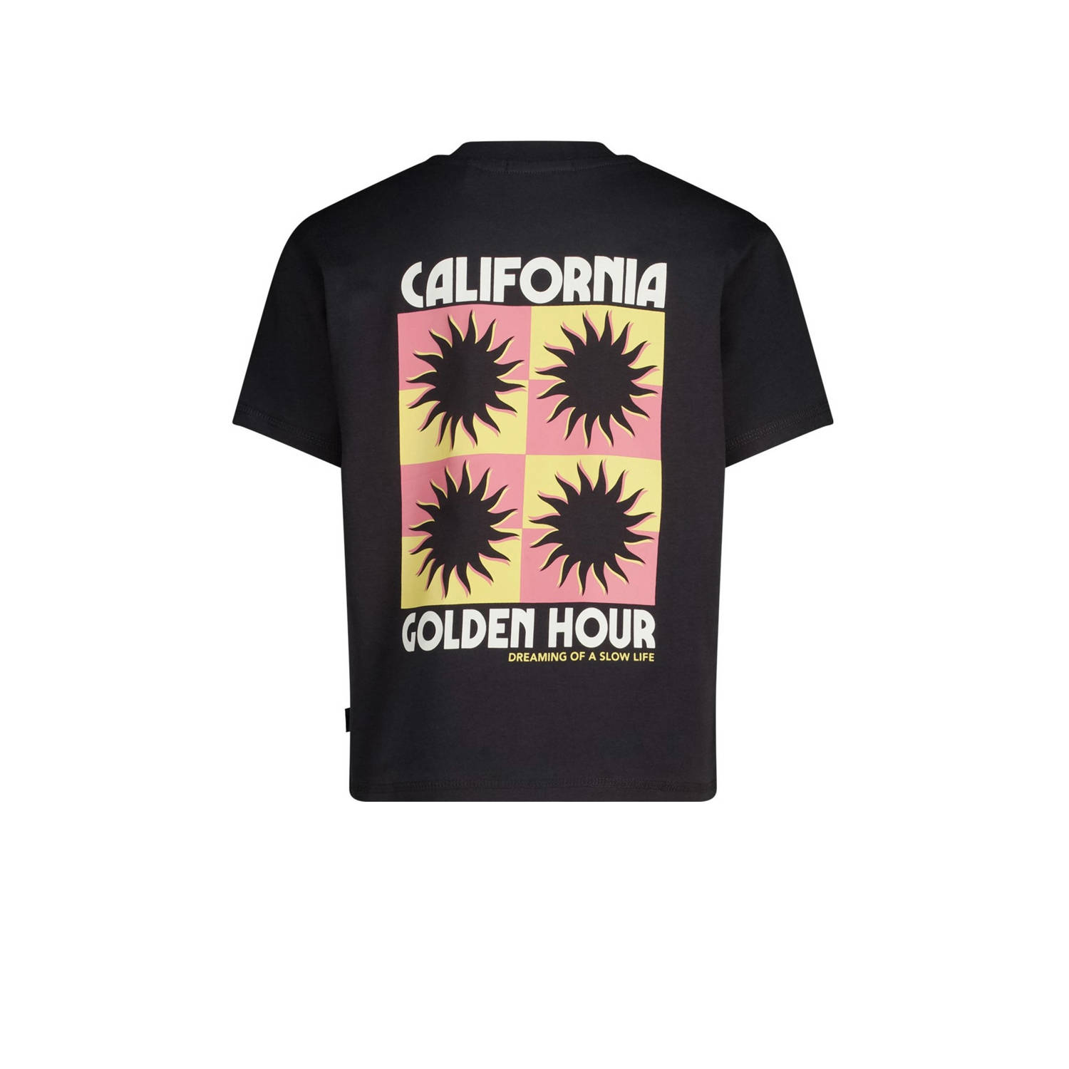 America Today T-shirt zwart