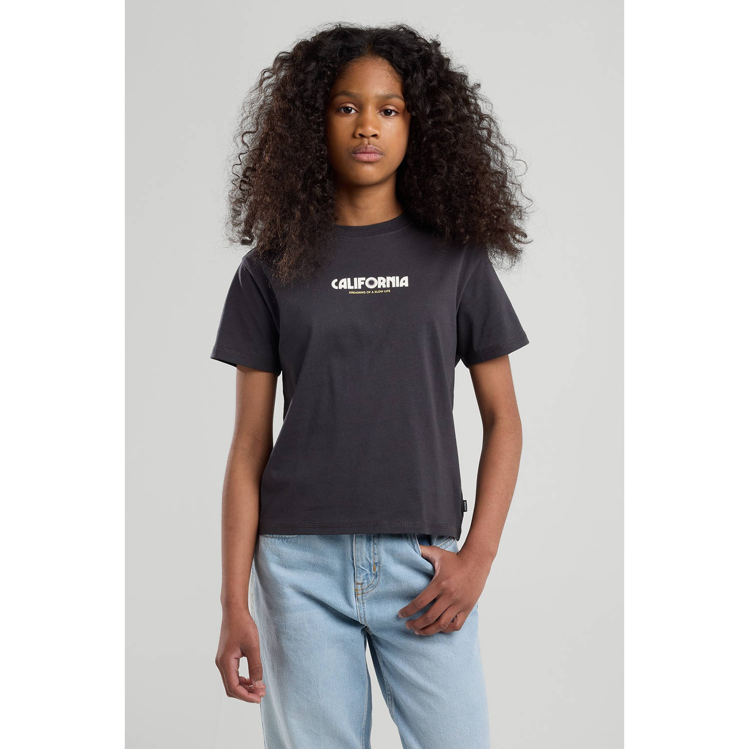 America Today T-shirt zwart