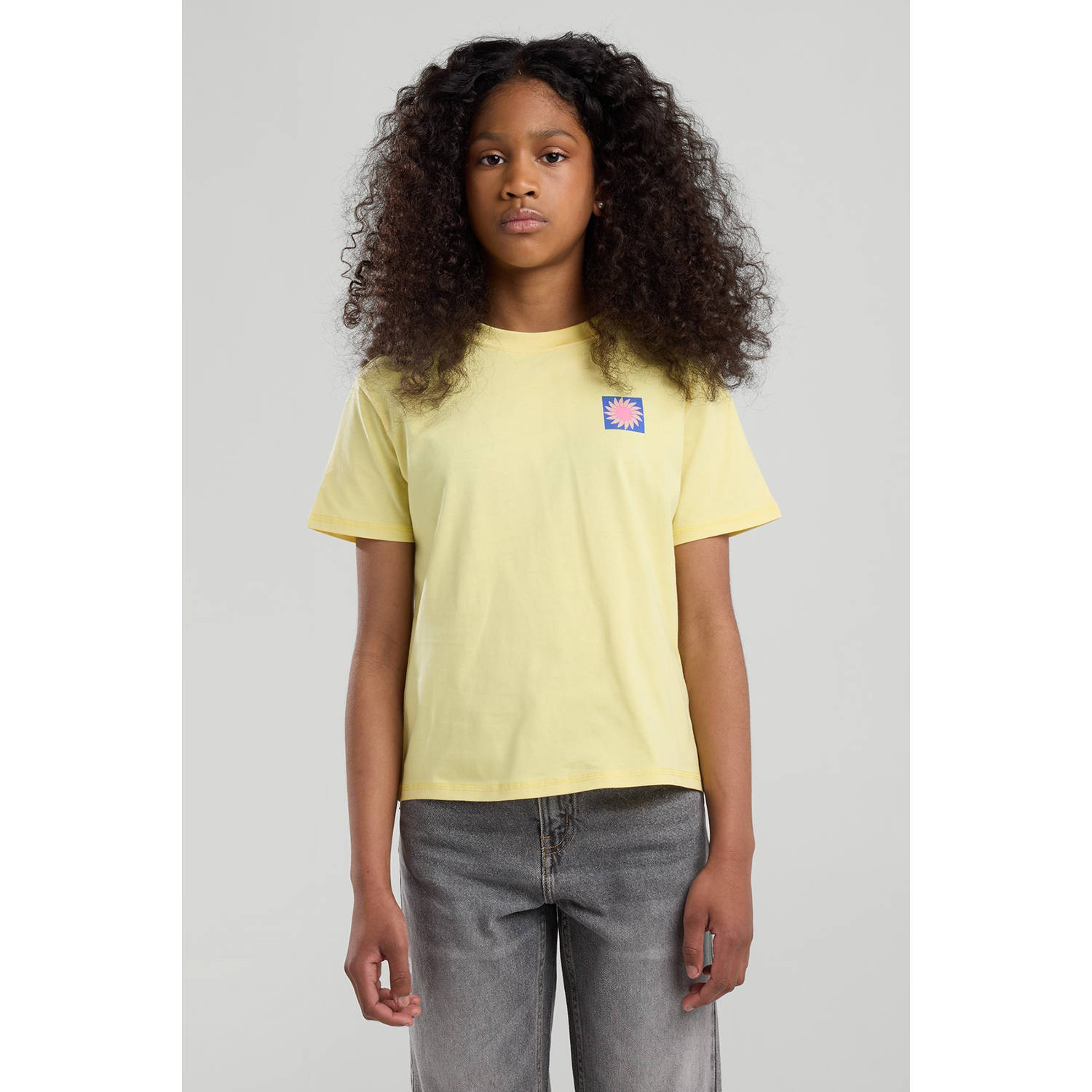 America Today T-shirt geel