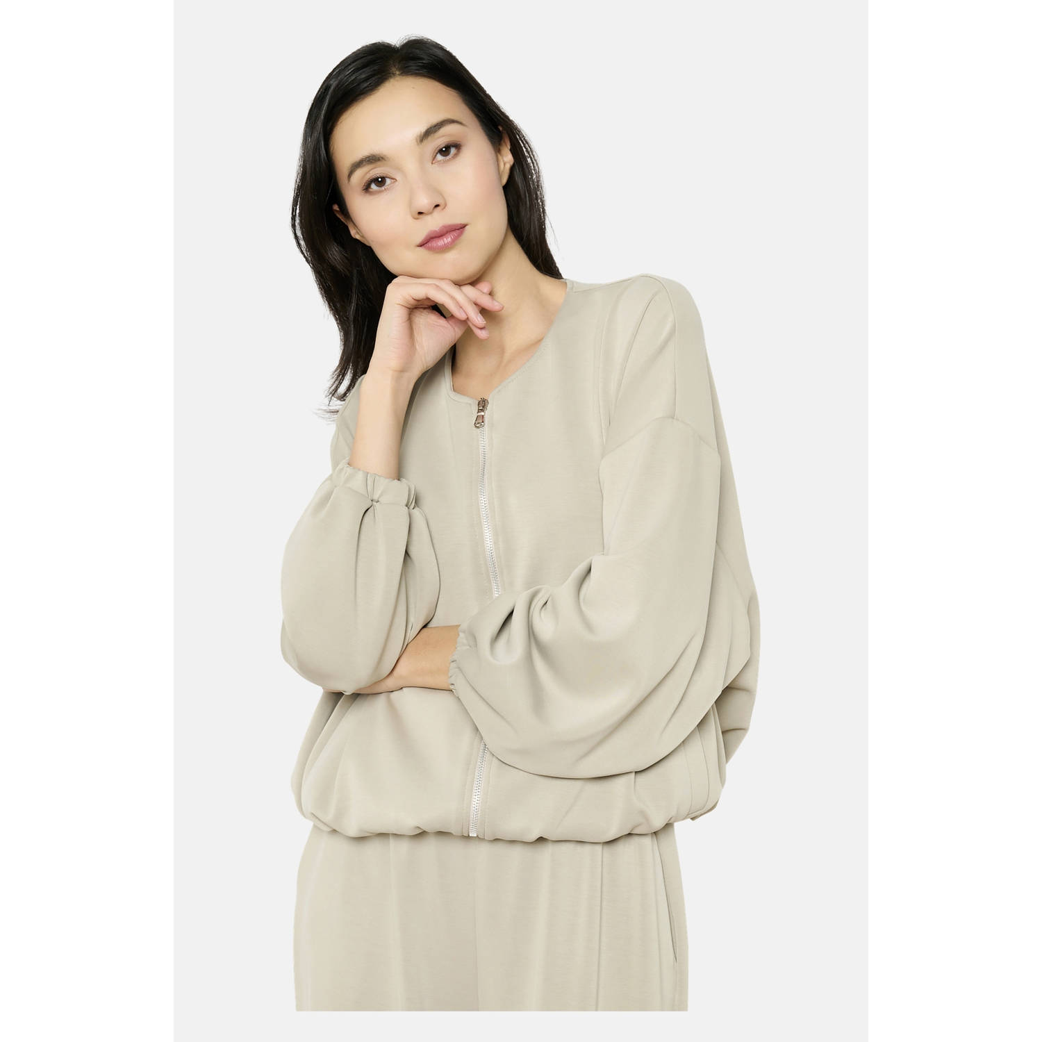 LOLALIZA exclusive bomberjack beige