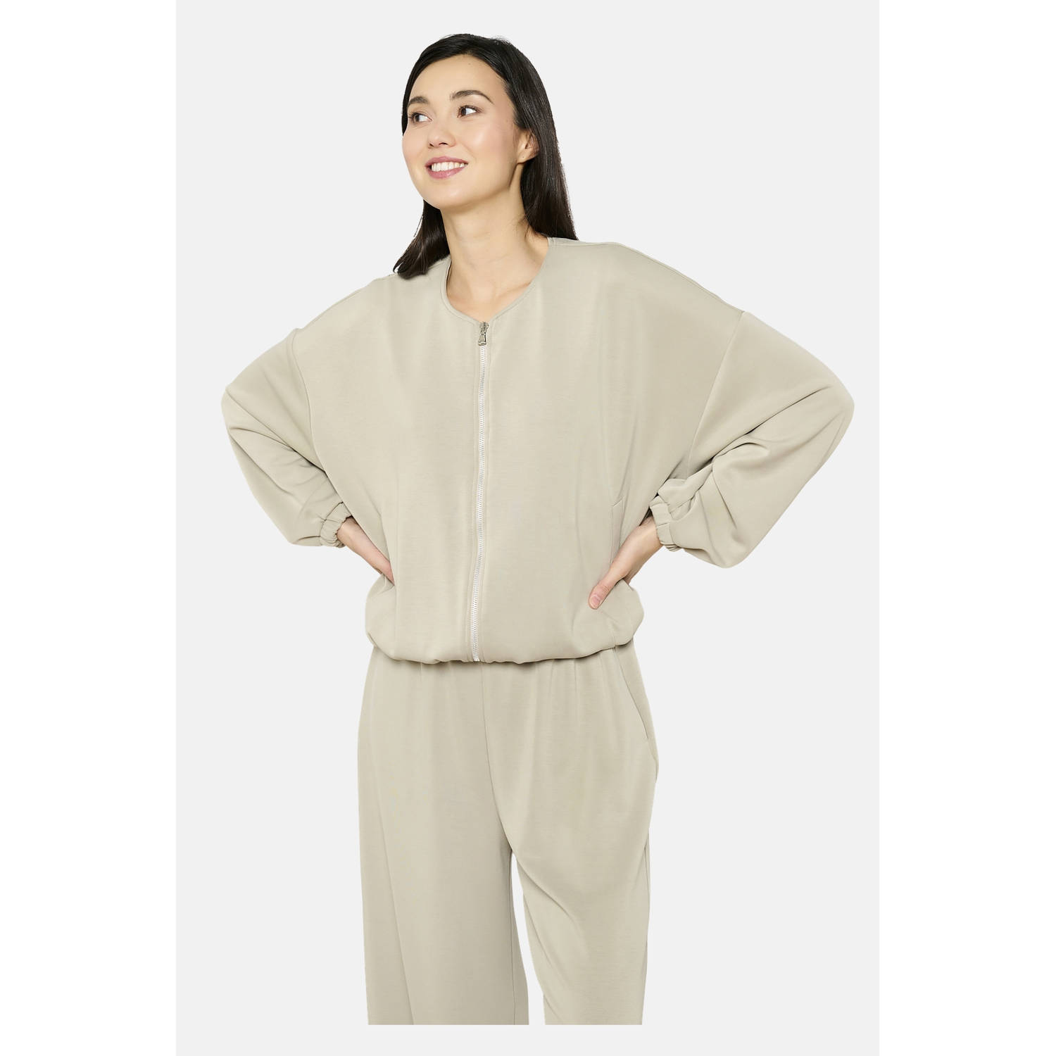 LOLALIZA exclusive bomberjack beige