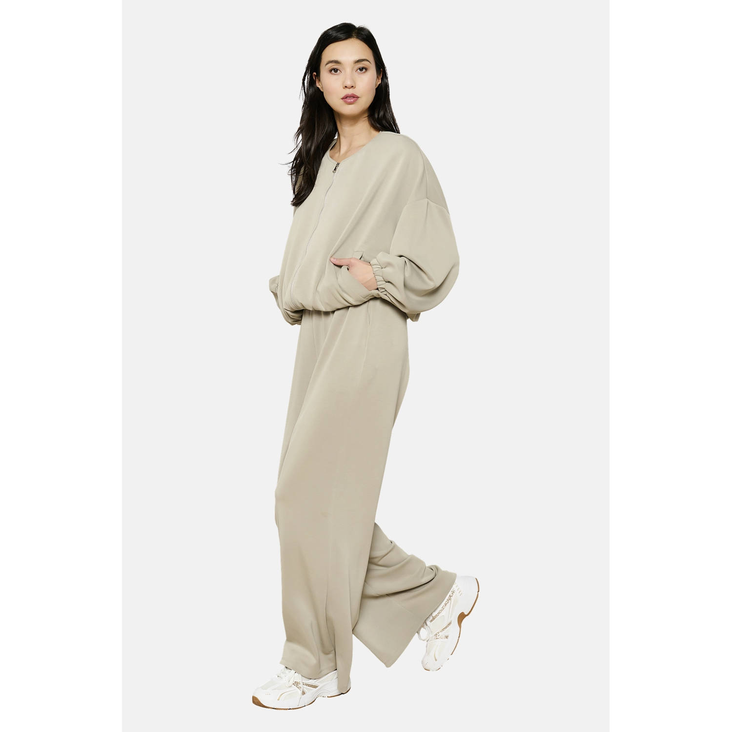 LOLALIZA exclusive bomberjack beige