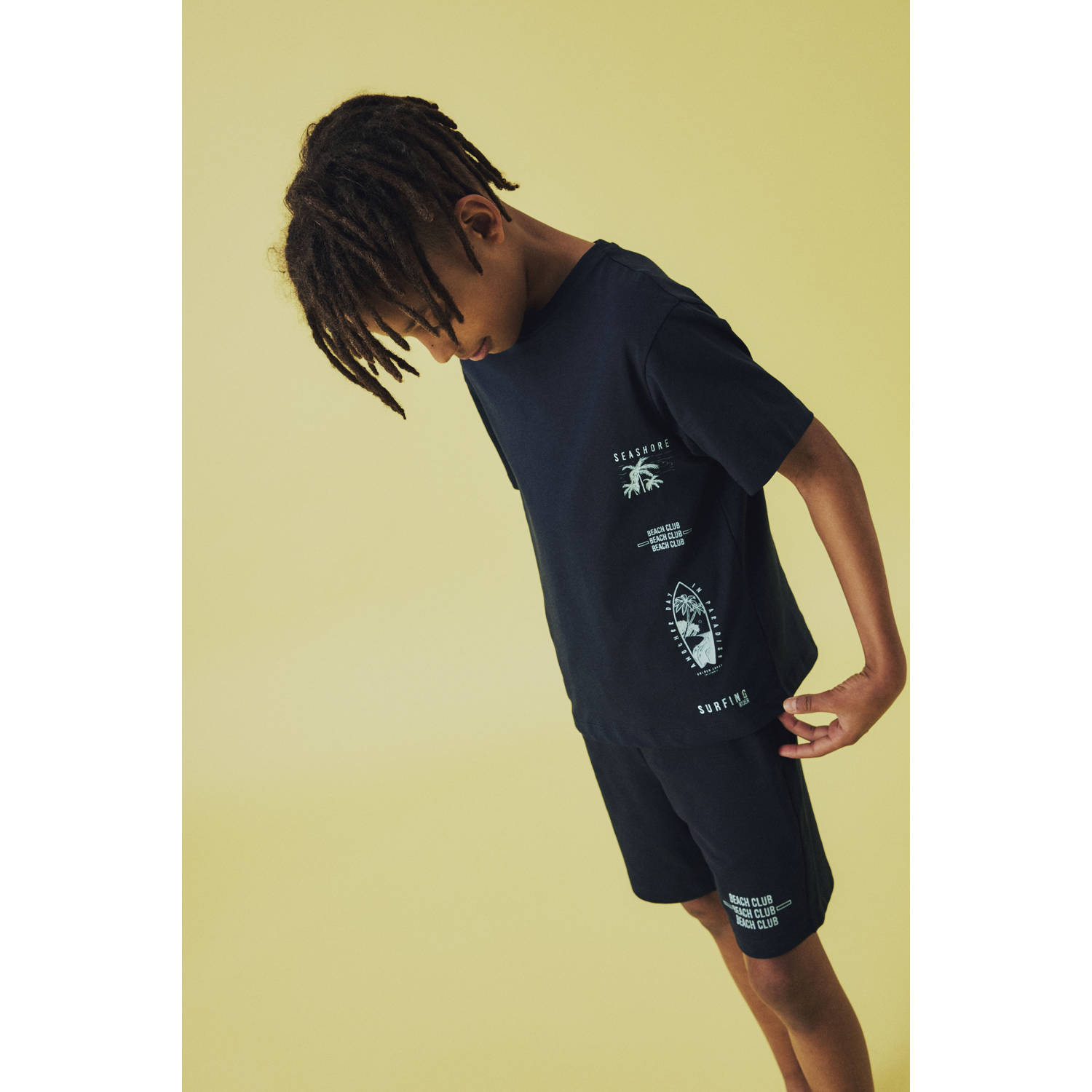 NAME IT KIDS T-shirt donkerblauw