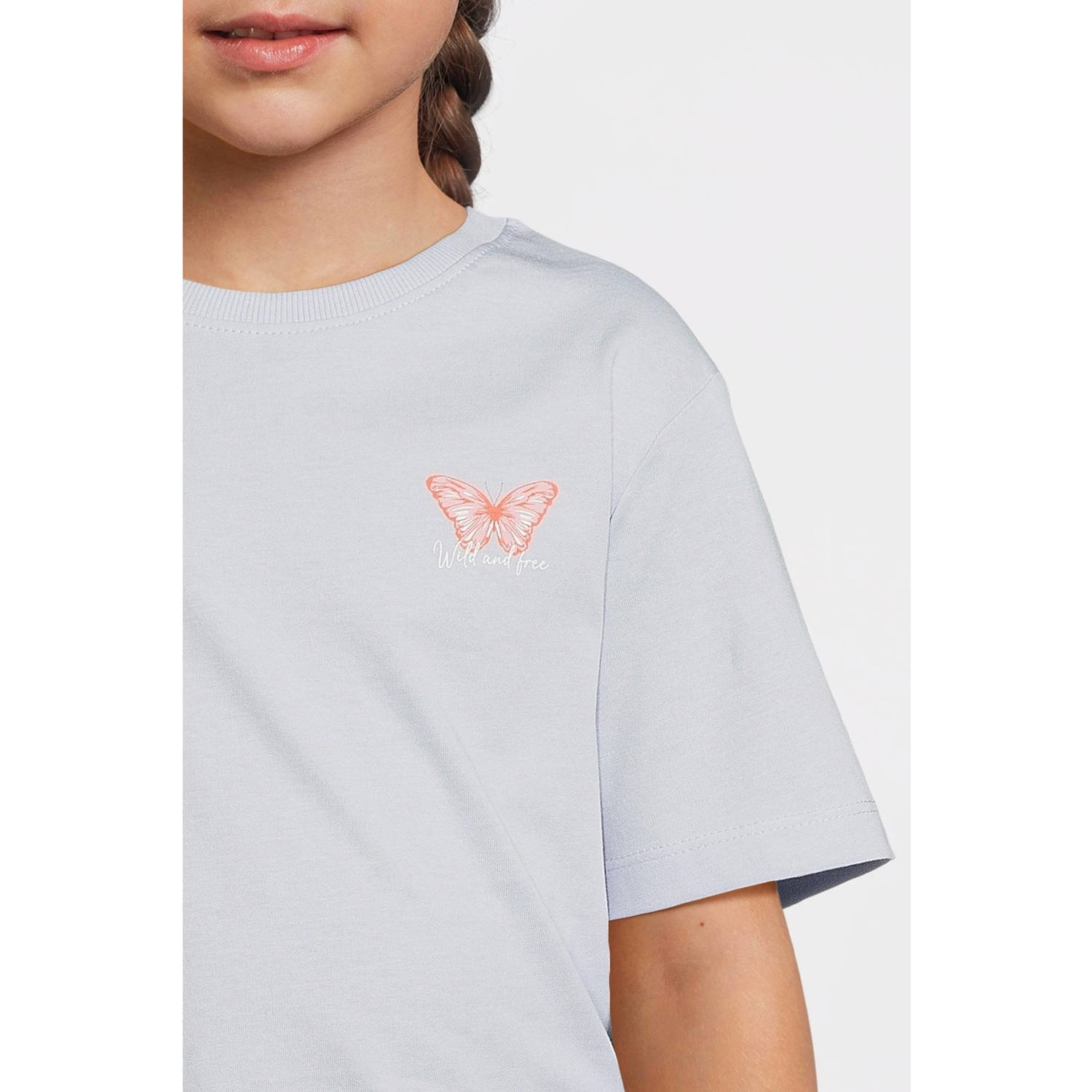 NAME IT KIDS T-shirt lichtblauw