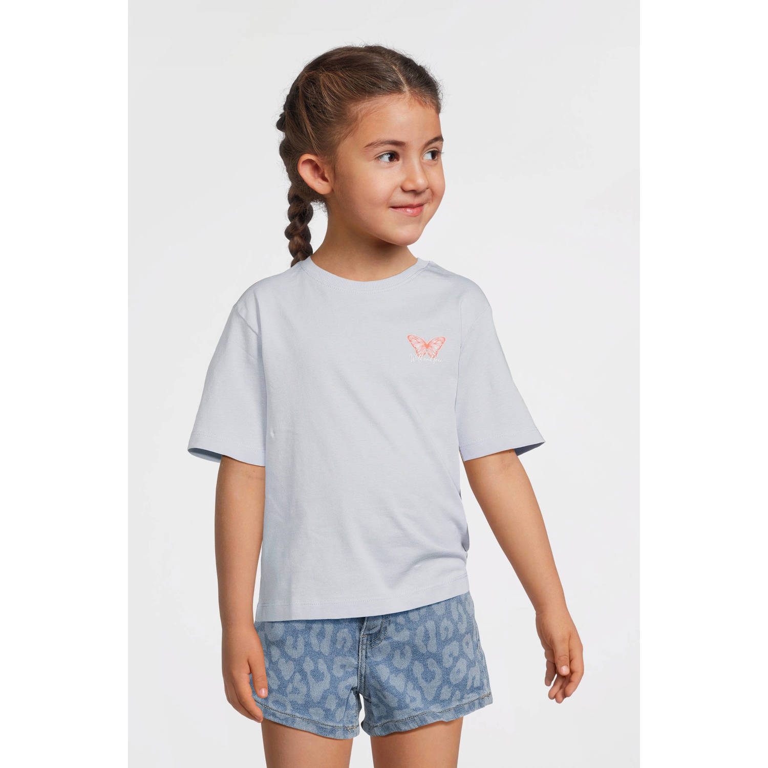 NAME IT KIDS T-shirt lichtblauw