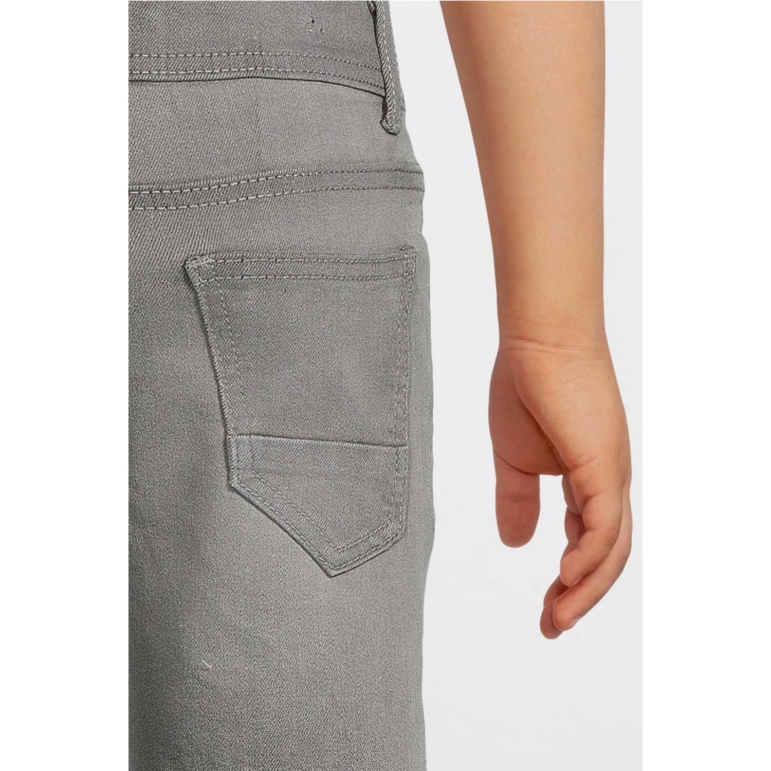 NAME IT KIDS slim denim short grey denim
