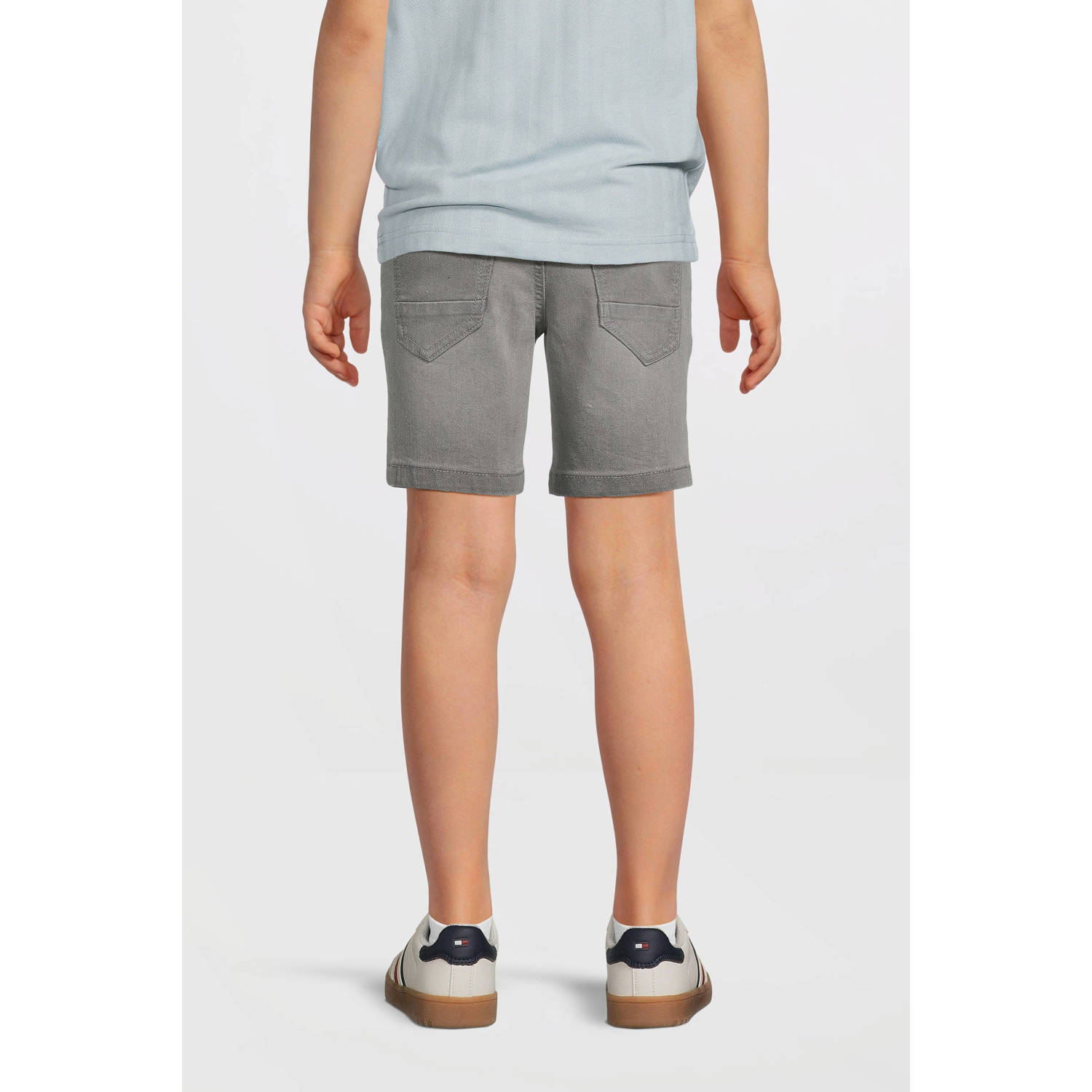 NAME IT KIDS slim denim short grey denim