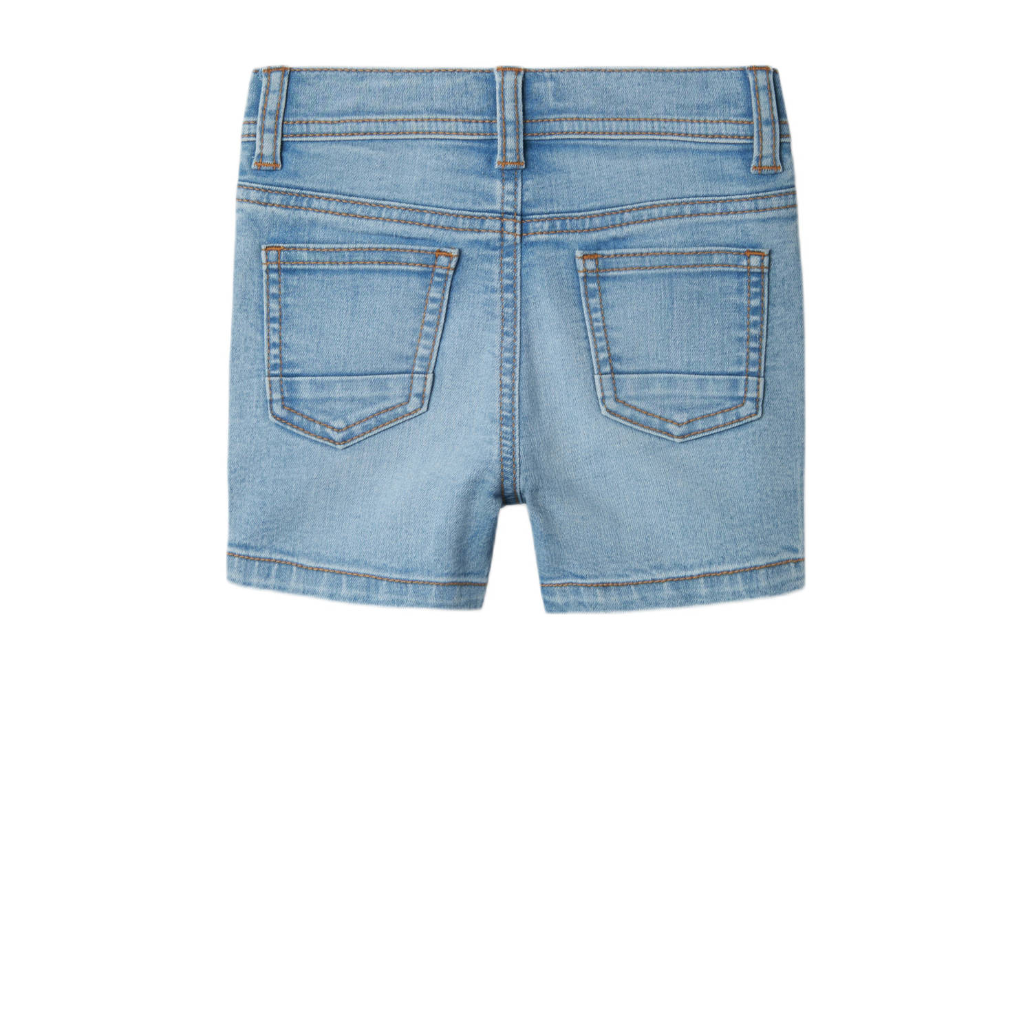 NAME IT MINI slim denim short light blue denim