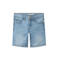 NAME IT KIDS slim denim short light blue denim